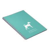 Irish Terrier Dog Puppy Notitieboek (Rechterzijde)