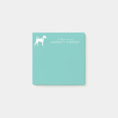 Irish Terrier Dog Puppy Post-it® Notes (Voorkant)