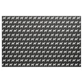 Irish Terrier Dog Silhouette Pet Stof (Fat Quarter)
