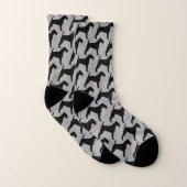 Irish Terrier Dog Silhouettes Pattern Sokken (Paar)