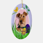 Irish Terrier Easter Ornament (Rechts)