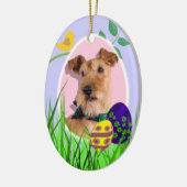 Irish Terrier Easter Ornament (Links)