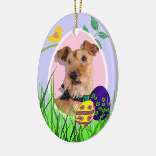 Irish Terrier Easter Ornament (Links)