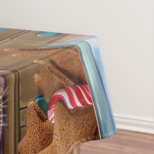 Irish Terrier Holiday Baking: feestelijke kerstdag Tafelkleed (Voorbeeld)