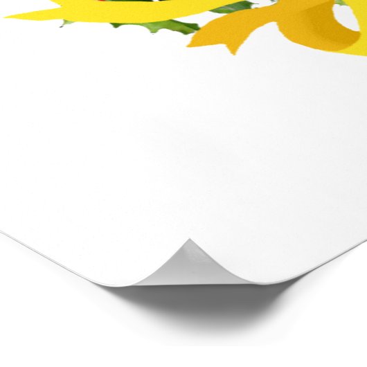 Irish Terrier Holly Wreath Poster (Hoek)