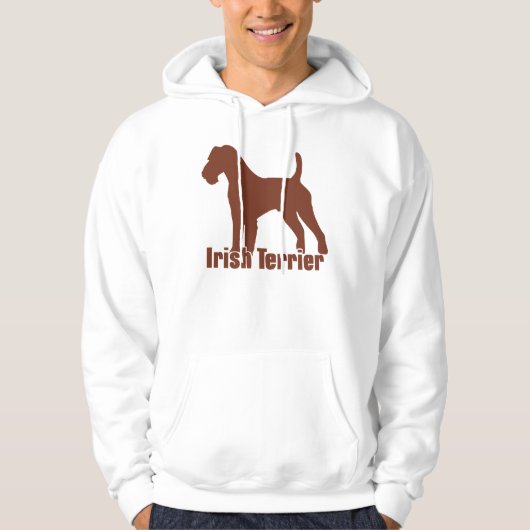 Irish Terrier Hoodie (Voorkant)