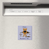 Irish Terrier (Ierse Terriers) Ik jaag... Magneet (Insitu (Vaatwasser))
