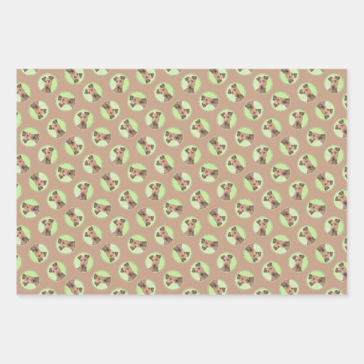 Irish Terrier Inpakpapier Vel (Voorkant 3)