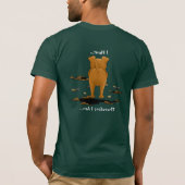 Irish Terrier (Irish Terriers) I Hunt... T-shirt (Achterkant)