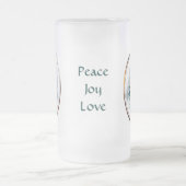 Irish Terrier kerstcadeaus Matglas Bierpul (Center)