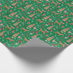 Irish Terrier Kersthond Cadeaupapier