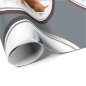 Irish Terrier Kerstmis Cadeaupapier (Rol Hoek)