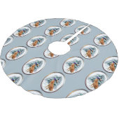 Irish Terrier Kerstmis Kerstboom Rok (Gekanteld)