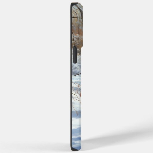 Irish Terrier liet het sneeuwen Kerstmis Case-Mate iPhone Case (Achterkant / Rechts)