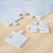 Irish Terrier liet het sneeuwen Kerstmis Legpuzzel (Zijkant)