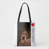Irish Terrier Lover Canvas tas (Voorkant)