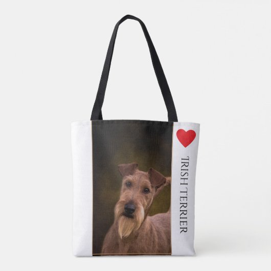 Irish Terrier Lover Canvas tas (Achterkant)