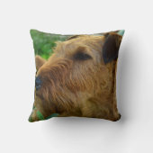 Irish Terrier Pet Dog Sierkussen Home Decor (Achterkant)