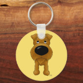 Irish Terrier Sleutelhanger (Voorkant)