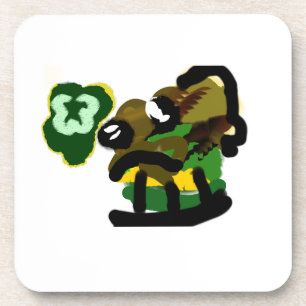 Irish Terrier st Patrick fun Bier Onderzetter