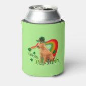Irish Terrier St Patricks Day Blikjeskoeler (Blikje Achterkant)