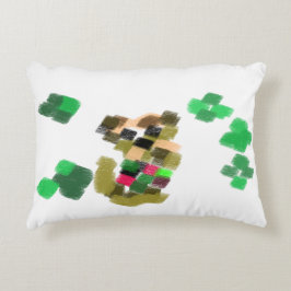 Irish terrier St Patrick's day fun Accent Kussen