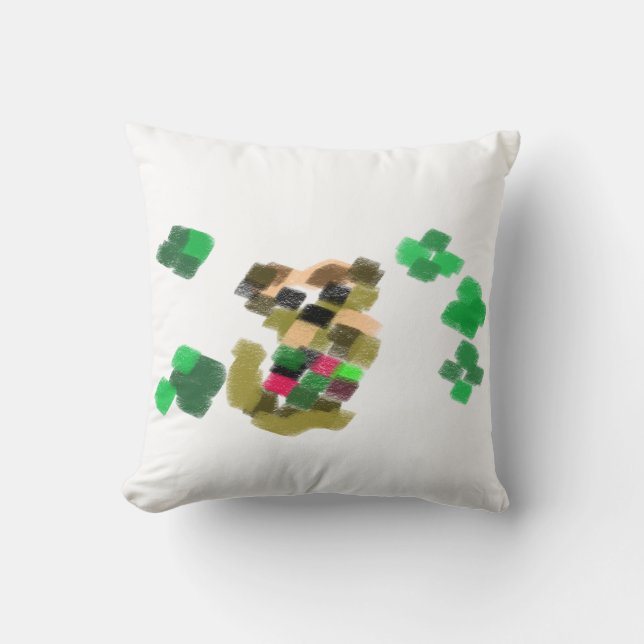  Irish terrier St Patrick's day fun Kussen (Voorkant)