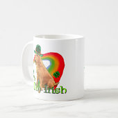 Irish Terrier St Patricks Day Koffiemok (Voorkant links)