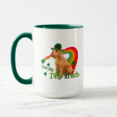 Irish Terrier St Patricks Day Mok (Links)