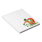 Irish Terrier St Patricks Day Notitieblok (Schuin)