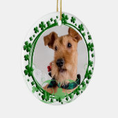 Irish Terrier St. Patrick's Day Ornament (Rechts)