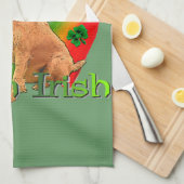 Irish Terrier St Patricks Day Theedoek (Quarter Fold)