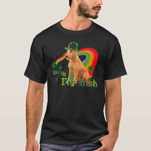 Irish Terrier St. Patricks T-shirt (Voorkant)