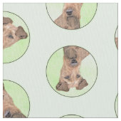 Irish Terrier Stof (Close Up)