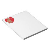 Irish Terrier Valentijn Notitieblok (Schuin)