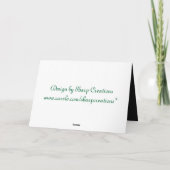 Irish Thank You Card Bedankkaart (Achterkant)