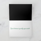 Irish Thank You Card Bedankkaart (Binnen)