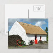 Irish Thatched Cottage Briefkaart (Voorkant / Achterkant)