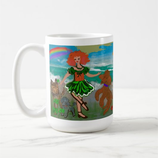 Irish Thledle Coffee Cup Koffiemok (Links)