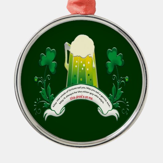Irish Toast Ornament (Voorkant)