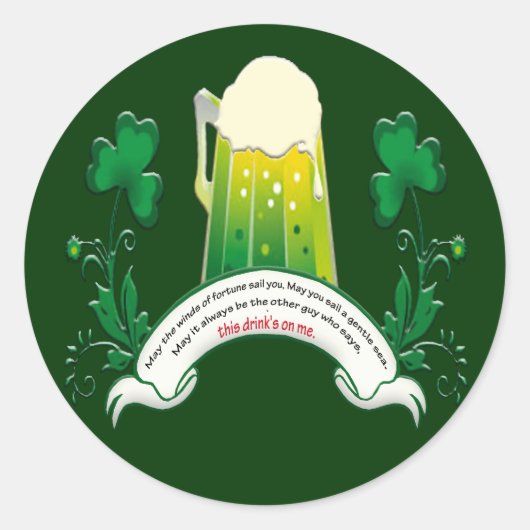 Irish Toast Stickers (Voorkant)