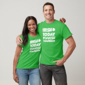 Irish Today Finse Morgen op DARK T-shirt (Unisex)