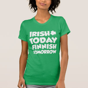 Irish Today Finse Morgen op DARK T-shirt