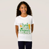Irish Today, Hungover Tomorrow T-shirt (Voorkant volledig)