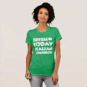 Irish Today Italy Tomorrow (ON DARK) T-shirt (Voorkant volledig)