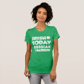 Irish Today Russian Tomorrow (ON DARK) T-shirt (Voorkant volledig)