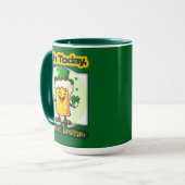 Irish Today St Patrick’s Day Shirt – caneca Mok (Voorkant links)