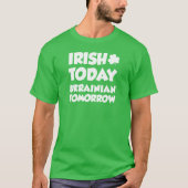 Irish Today Ukraine Tomorrow (OP DARK) T-shirt (Voorkant)