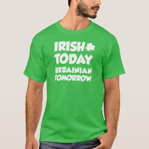 Irish Today Ukraine Tomorrow (OP DARK) T-shirt