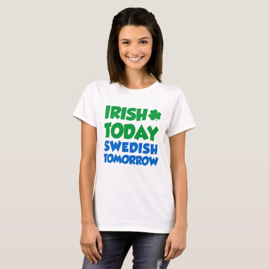 Irish Today, Zweeds Morgen T-shirt (Voorkant volledig)